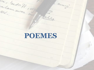 POEMES
 