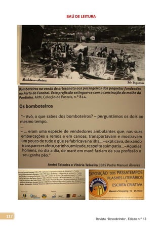 BAÚ DE LEITURA
Revista “Descobrindo”, Edição n.º 13
117
 