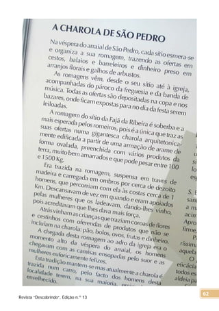 Revista “Descobrindo”, Edição n.º 13
62
 