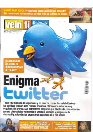 Enigma Twitter - Revista 23