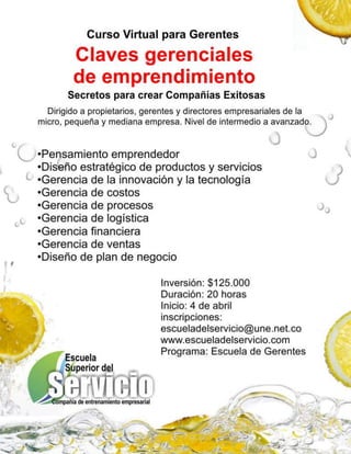 3
Estilo Gerencial – febrero 2016
Para empresarios competitivos
 