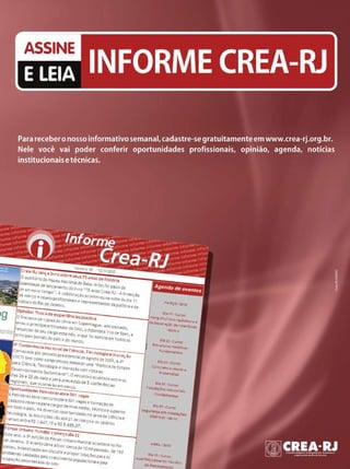 45




Revista do Crea-RJ • Maio/Junho de 2010
 