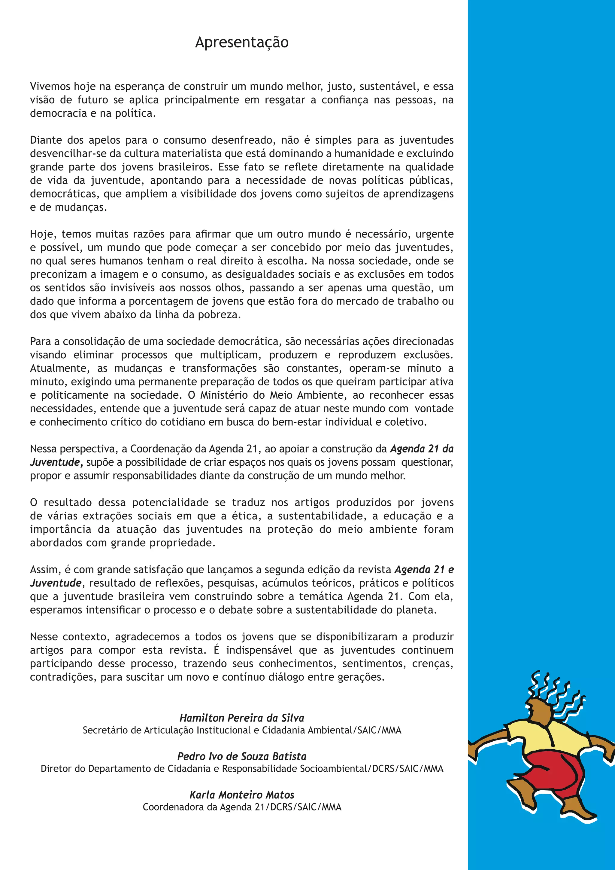 Revista Agenda 21 e Juventude