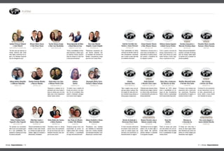 Amway Empreendedores | | Amway Empreendedores66 67
PLATINA
Tarcila Helena Araújo
e Éder Luiz Bordinhão
PONTA GROSSA (PR)
Rosangela Maria Carra
Fortuna e Gilmar Fortuna
SANANDUVA (RS)
Telma Cristina Costa
Fogaroli e Alex Fogaroli
SANTO ANDRÉ (SP)
Renata de Andrade e
Cleverson Elisio Nonis
ARAPONGAS (PR)
SedineiTristacci Roberti
e João Roberti
SANTOANTÔNIO DO SUDOESTE (PR)
Nelva Rubia dos Santos
e Aldery Barbosa
ARAPIRACA (AL)
TerezaAparecida daVieira
e ElsonVieira da Cruz
MIRASSOL D’OESTE (MT)
Renata Piccinin Jung e
Robson Leandro Jung
ERECHIM (RS)
Shizong Lu
e Xuerong Liu
SÃO PAULO (SP)
Vera Lúcia Algayer e
Juarez Antônio Barella
SORRISO (MT)
Nair Kreiner
e Airton Luiz Birck
CONCÓRDIA (SC)
Silvana Nobre Souza
e Caio César Souza
GUARULHOS (SP)
Vera Lúcia Bianchi
Grigollo e Leonir Grigollo
CONCÓRDIA (SC)
Rosa Ost
Steffen
ARABUTA (SC)
“Os produtos nos encantaram,
além de ser uma empresa gran-
de e com credibilidade. Con-
quistamos a liderança por conta
do sistema educativo.”
“A maior conquista profissional
foi construir nossa carreira exe-
cutiva de sucesso graças aos
princípios que aprendemos no
desenvolvimento do negócio.”
“Faz três anos que estamos na
Amway, entramos pela renda
extra. Agora, usufruímos de via-
gens e da liberdade financeira
que só conseguimos aqui.”
“Decidimos entrar na Amway,
porque vimos uma oportunida-
de que traz tempo para viver e
liberdade financeira. Esse sem-
pre foi nosso sonho.”
“Vimos a possibilidade de liber-
dade financeira e, desde quan-
do entramos, tivemos oportuni-
dade de comprar um carro com
o bônus de recompensa.”
“Sonhávamos em ter um negócio
próprio e dar um futuro digno à
nossa família. Nos tornamos
pessoas melhores e a liberdade
é uma grande conquista.”
“A Amway tem muita força e
vemos um futuro seguro dentro
dela. Decidimos que vamos nos
dedicar em tempo integral para
desenvolver nosso negócio.”
“A Amway foi uma oportunida-
de para adquirirmos uma ren-
da extra, proporcionando um
futuro melhor a nossa família
com liberdade de tempo.”
“Resolvemos empreender por-
que ficamos surpresos com
os resultados dos produtos da
Nutrilite. Conquistamos tempo
para ficar com nossas filhas.”
“Entrei na Amway pois queria
uma vida melhor e ter uma ren-
da extra. Minha maior conquista
foi ter a possibilidade de pagar
minhas contas.”
Atual Platina Fundador
Atual Platina FundadorAtual Platina Fundador
Atual Rubi
Atual Rubi Atual Rubi
Daniele Gouveia Mendes
e Marcos Mendes
SÃO PAULO (SP)
ElaineAlves Lira Lima
e Robson Pereira Lima
ITAQUAQUECETUBA (SP)
Edina Silva e Anderson
Kei Moreira da Silva
MOGI DAS CRUZES (SP)
Gildene
Santos
GUARULHOS (SP)
“Queremos a estrutura de ca-
pacitação para nossa equipe e
todos os valores para uma vida
digna,pois o mais importante é
realizar nossos sonhos.”
“Entramos em 2015, porque
vimos a possibilidade de mu-
dança de vida. Conquistamos
Platina e temos a oportunidade
de ter nossa família toda junta.”
“O melhor é que o sistema da
Amway nos ensina e nos capa-
cita. Só com humildade, ética,
clareza e dedicação consegui-
mos crescer nesse negócio.”
Cláudio
Laureano Silva
RIO DE JANEIRO (RJ)
Ariana Volante Chaves
e Eder Moraes Chaves
SÃO PAULO (SP)
Bárbara GomesAugusto
eAdriel Correa Pereira
GUARULHOS (SP)
Dalila Batistel
e Ricardo Calza Lopes
GUARANTÃ DO NORTE (MT)
Caroline Gonçalves e
Marcelo Cristiano Adam
ERECHIM (RS)
Claudete Maria Joanella
Toresan e ElizeoToresan
SINOP (MT)
“Vejo o negócio como uma op-
ção para ajudar o próximo. Pas-
sei a gostar de viajar pelo mun-
do e conhecer novas culturas e a
Amway ajuda a realizar isso.”
“Entendemos a Amway como a
única forma de liberdade e in-
dependência.O sistema educa-
tivo mostrou a importância de
ter objetivos e sonhos.”
“Com o suporte e recursos da
Amway, desenvolvemos o tra-
balho muito felizes por poder
ajudar famílias a terem espe-
rança e qualidade de vida.”
“Entramos para consumo, fomos
indicando para amigos e tivemos
um retorno.Antes, não tínhamos
o reconhecimento que temos na
Amway atualmente.”
“Nossosonhoeraterliberdadefi-
nanceira e de tempo. Na Amway,
tudo nos encanta, desde ajudar
as pessoas até os produtos de
primeira qualidade.”
Atual Rubi Atual Rubi
Atual Rubi
Ana Paula de Oliveira
e Juber Félix Median
CUIABÁ (MT)
Andreia Carvalho dos
Santos e Jonas Stresser
ITAPERUÇU (PR)
Albany Tochetto e Edson
Sirio Schneider
SEARA (SC)
Albertina Lemos e
Carlos César Lemos
BLUMENAU (SC)
“Entramos porque vimos uma
oportunidade de termos um
negócio próprio. Sem a Amway,
não teríamos a possibilidade
de viajar internacionalmente.”
“Com oportunidade de ensino,
a Amway nos permitiu mudar de
vida, conquistando a percepção
que o mundo à nossa volta está
em constante movimento.”
“Buscávamos uma novidade,
com facilidade de empreender.
Junto com a Amway, conquista-
mos educação financeira e acre-
ditamos que o caminho é esse.”
“Sermos reconhecidos por nosso
trabalho é nossa maior conquis-
ta, a Amway nos ajuda com pro-
moções, viagens de incentivos e
treinamentos,é fantástico.”
Atual Platina Fundador
JulianaAndrea Sebastião
e Jefferson Sebastião
JOINVILLE (SC)
Marilisa Moscardi Zonta
eTarcisio José Zonta
CURITIBA (PR)
“A Amway é uma empresa que
proporciona toda a ajuda para
seu crescimento. Precisamos
ser persistentes no negócio e a
empresa incentiva muito.”
 