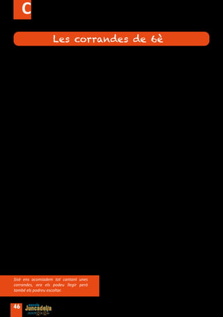 Comiat de 6è
                      Les corrandes de 6è
Nens i nenes. Ens acomiadem entre nosaltres

A la meva amiga Ànnia           L’Oumaima ha estudiat             En Novich va a l’institut
ja li toca avui marxar          i no gaire bé li ha anat          deixa a l’escola un gran buit
perquè ja s’ha fet molt gran    ara a l’insti anirà               trapelleries sense parar
i a l’insti haurà d’anar        i molt bé s’ho passarà            però el trobarem a faltar.

En Bernat molt ha estudiat      La Marina marxarà                 En Martí poc ha estudiat
i per això ell ha aprovat,      i a l’ESO passarà                 i el curs ell ha aprovat
però ara marxarà                ella s’hi ha esforçat bé prou,    a l’institut se’n vol anar,
perquè a l’insti ha d’anar      però també ha fet enrenou!        i per això haura de pencar

Això està a punt d’acabar       Algú ho havia de dir              El meu amic Joel Fontané
en Marc a l’insti anirà         que la nena Noemí                 molt bons amics ell té
si amb les faltes no millorem   a l’institut anirà                però a l’insti haurà d’anar
penyora pagarem                 i molt es divertirà                i nous amics ell farà

L’Amina molt ha estudiat        Jo tinc una amiga Clàudia         Ai  Manel, amic meu,
però l’hora de marxar ha        que aquest any molt ha estudiat   molt bé m’ho he passat amb tu,
arribat.                        i ja li ha arribat l’hora         aquest any ens separarem
Ara a l’insti anirà             del seu fabulós comiat            i a l’insti millorarem.
i molt bé s’ ho passarà
                                Ella molt ha treballat            D’aquesta escola ens acomiadem
Cesc has fet el que has pogut   tenint en compte que s’hi ha      segur que grans ens farem
i ara cap a l’institut.         esforçat                          uns bons moments ens ha donat
Quan se’n vagi ens deixarà      Ivette mai més tornaràs           però és l’hora del comiat.
però molts amics nous farà      perquè a l’insti aniràs

En Roger ha estat un bon amic   Avui ja t’hem de dir adéu,
i també molt divertit           si que ha estat això molt breu,
però ara ens hem d’acomiadar    i ara et volem desitjar
i a l’insti ens podrem trobar   Navneet sort en acabar!

La Jordina està contenta
perquè el cole s’ha acabat
per fi podrà anar a l’insti
i molts amics nous farà!



Sisè ens acomiadem tot cantant unes
corrandes, ara els podeu llegir però
també els podreu escoltar.


46
 