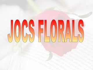 JOCS FLORALS 