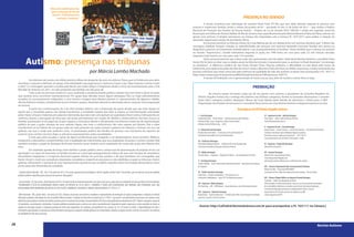 Vitória da mobilização dos
                                               pais no Estados do Rio de
                                                Janeiro: "O Brasil precisa
                                                     conhecer o autismo"                                                                                                                                                                                                PRESENÇA NO SENADO
                                                                                                                                                                                                             A sessão aconteceu por solicitação do senador Paulo Paim (PT-RS), que tem dado atenção especial às pessoas com
                                                                                                                                                                                                  autismo e respectivas famílias, sendo o relator do projeto de lei -- aprovado no dia 15 de junho de 2011 -- que institui a Política
                                                                                                                                                                                                  Nacional de Proteção dos Direitos da Pessoa Autista -- Projeto de Lei do Senado (PLS) 168/2011, criado por sugestão inicial da
                                                                                                                                                                                                  Associação em Defesa do Autista (Adefa), do Rio de Janeiro, mais especificamente pela diretora Berenice Piana de Piana, mãe de um
                                                                                                                                                                                                  garoto com autismo. O projeto permanece na Câmara dos Deputados, sob o número PL 1631/2011, para análise e votação. Se
                                                                                                                                                                                                  aprovado, seguirá para sanção da presidente Dilma.
                                                                                                                                                                                                             Em pronunciamento na tribuna, Ulisses da Costa Batista, pai de um adolescente com autismo, declarou que "o Brasil não
                                                                                                                                                                                                  conseguiu viabilizar terapias voltadas às especificidades das pessoas com autismo, deixando inúmeras famílias sem acesso ao
                                                                                                                                                                                                  diagnóstico precoce, ao tratamento multidisciplinar e ao acompanhamento às famílias". Disse também que o avanço do autismo
                                                                                                                                                                                                  no mundo "impressiona", citando estimativas segundo as quais, em 1990 havia um caso para cada 2,5 mil crianças nascidas,
                                                                                                                                                                                                  enquanto hoje haveria um caso para cada 110 nascidos.

              Autismo: presença nas tribunas                                                                                                                                                                 Outro pronunciamento que cobrou ação dos governantes veio do editor-chefe desta Revista Autismo, o jornalista Paiva
                                                                                                                                                                                                  Junior. Ele foi duro ao dizer que os dados atuais da falta de inclusão e tratamento para os autistas no Brasil deveriam "constranger
                                                                                                                                                                                                  os senadores". A defensora pública de São Paulo, Renata Flores Tibyriçá enfatizou a dificuldade na luta diária pela busca de
                                                                                                                                                                                                  tratamento, principalmente pelas famílias de menor renda, e Berenice Piana de Piana, da Adefa, emocionou a todos lembrando das
                                                                                                   por Márcia Lombo Machado                                                                       pessoas anônimas que estão nessa luta pela melhoria da qualidade de vida dos autistas no Brasil. Para acompanhar a PL 1631/11:
                                                                                                                                                                                                  http://www.camara.gov.br/proposicoesWeb/fichadetramitacao?idProposicao=509774
                                                                                                                                                                                                             A sessão foi finalizada com a apresentação de Saulo Laucas, que, além de autista e cantor lírico, é cego.
                 Um alinhavo de coesão com efeito dominó, reflexo do despertar de uma consciência. Traços que se fortalecem para além
     do esboço e passam a delinear um grupo. Uma identidade cuja argamassa é o Autismo. Corpo e voz. “Aqui estamos e temos muito
     a dizer” é a mensagem gravada e ecoada pelo Brasil com maior ênfase e frequência desde o início da movimentação para o Dia                                                                                                                                                   PREMIAÇÃO
     Mundial do Autismo em 2011, no claro propósito das famílias em não parar ali.
                 Trata-se de um processo ainda em curso, revelando o amadurecimento político coletivo que tem muito a dever às ações                                                                           Na mesma sessão Fernando Cotta, pai de um garoto com autismo e presidente do Conselho Brasileiro do
     que, durante anos, ocorreram individualmente. Por quase duas décadas houve alguns destaques. Pais ou mães suficientemente                                                                        Prêmio Orgulho Autista, fez a entrega dos prêmios nas diversas categorias. Dentre os laureados destacamos o senador
     ousados, ou excessivamente indignados, e com heroica coragem para falarem perante os representantes de algumas cidades,                                                                          Paulo Paim (categoria político destaque), Ulisses da Costa Batista (pela atitude de denunciar o Brasil junto à OEA -
     distrito federal e estados, isoladamente ou em mínimos grupos, clamando atenção às demandas desse conjunto. Uma preparação                                                                       Organização dos Estados Americanos) e o jornalista Paiva Junior, por esta Revista Autismo (categoria imprensa escrita).
     de terreno.
                 A partir das comemorações do 2 de abril, levadas adiante com a disposição de quem decide que não mais deseja ser                                                                                                                            Vencedores do VI Prêmio Orgulho Autista
     aquilo que a sociedade espera, mas deseja transformar a sociedade naquilo que dela se espera, as movimentações articuladas
     pelos meios virtuais e materiais, em palavras e demandas que não mais conseguiram ser guardadas, foram tanto a indicação de um                                                                   I – Livro Destaque:                                                                    IX – Imprensa Escrita – Revista Destaque
     caminho, quanto a percepção de força que até então permaneciam em estado de diluída e tímida latência. Até bem pouco, as                                                                         Claudia Marcelino – Rio de Janeiro – Autismo Esperança pela Nutrição.                  Paiva Júnior – editor-chefe da Revista Autismo.
     famílias ausentavam-se do papel de ocupar espaços e reivindicar aberta e oficialmente, nas diversas instâncias da representação                                                                  História de Vida, Lutas, Conquistas e muitos Ensinamentos                              www.RevistaAutismo.com.br
     política do país, a grave situação de seus autistas. Agora, não mais o conformismo, não mais esperar por favores. Pais e mães                                                                    M.Books do Brasil Editora Ltda. – 2010.
     transformam-se em líderes de um grupo cada vez mais presente nas ações, tomam a palavra em tribunas, e formam um eco nas                                                                                                                                                                X – Imprensa Escrita – Jornal Destaque
                                                                                                                                                                                                      II – Diretora/Escola Destaque:                                                         Rebeca Ramos – jornal “O Norte” – João Pessoa/Paraíba – ‘Um Motivo de Otimismo
     galerias, nas ruas e onde mais puderem estar. A participação política das famílias de pessoas com transtorno do espectro do
                                                                                                                                                                                                      Romina Dias Firmo Vieira – Escola Classe 416 sul de Brasília-DF                        Cientistas “consertam” gene defeituoso ligado ao autismo.
     autismo torna-se fato concreto. Hoje, os primeiros assentamentos estão consolidados.                                                                                                             Estabelecimento público de ensino fundamental.                                         Descoberta renova esperança de pacientes’ – 29/11/2010.
                 É mais que justo ressaltar o apoio de alguns profissionais que chegaram a ser desbravadores nesse território. Médicos,                                                                                                                                                      www.jornalonorte.com.br/2010/12/05/saude1_0.php
     terapeutas e educadores comprometidos com a qualidade das intervenções que essa população necessita e merece receber. Vale                                                                       III – Professora Destaque
     também ressaltar o papel de destaque da Revista Autismo nesse cenário, como catalisador de muitas das ações dos últimos dois                                                                     Mara Rúbia Rodrigues Martins – professora de ensino fundamental                        XI – Imprensa - Fotografia Destaque
     anos.                                                                                                                                                                                            Secretaria de Estado de Educação do Distrito Federal.                                  foto autista no dentista
                 Em repetidas quedas de braço entre famílias e poder público, entre a árdua luta de apresentação de projetos de lei, sua
     aprovação e os vetos do Executivo, as famílias tornam-se o principal protagonista do esforço de anos nas Câmaras de vereadores,                                                                  IV – Médico Destaque:                                                                  XII – Internet Destaque
                                                                                                                                                                                                      Estevão Vadasz – Psiquiatra – Hospital das Clínicas – Universidade de São Paulo.       Adriana Zink, responsável pelo blog:
     Assembleias Legislativas e Congresso Nacional. Logram vitórias em prol dos autistas e de seus familiares, em coreografias que
                                                                                                                                                                                                                                                                                             www.adrianazink.blogspot.com
     fazem chover e-mails aos vereadores, deputados, senadores e respectivos assessores e, não satisfeitas, ocupam as tribunas e lotam                                                                V – Psicólogo Destaque                                                                 informações imprescindíveis para a saúde bucal dos autistas.
     galerias, ‘refrescando’ a memória de seus representantes quanto ao que os define naquelas casas num Estado democrático: serem                                                                    Simone Roballo – Centro Universitário de Brasília UniCeub – especialista em Síndrome
     porta-vozes das demandas da sociedade.                                                                                                                                                           de Asperger.                                                                           XIII – Pessoa e Organização Não-Governamental Destaque
                                                                                                                                                                                                                                                                                             Mônica Acciolly – Associação MÃO AMIGA
     - Senado Federal (Brasília - DF), dia 27 de junho de 2011, em sessão especial para homenagear o Dia do Orgulho Autista (todo 18 de junho), pais de autistas discursam pedindo                    VI – Político Brasileiro Destaque                                                      Associação de Pais e Mães de Amigos de Pessoas Autistas – Rio de Janeiro.
     políticas públicas específicas para a pessoa com autismo. Veja quadro.                                                                                                                           Paulo Paim – Senador da República – Rio Grande do Sul
                                                                                                                                                                                                      Partido dos Trabalhadores – autor: PLS “lei federal do autismo”.                       XIV – Pessoa e Órgão Público ou Empresa Privada Destaque
                                                                                                                                                                                                                                                                                             Yure Melo – Ordem dos Advogados do Brasil
     - Rio de Janeiro - RJ, terça-feira, 28 de fevereiro de 2012. O estado do Rio de Janeiro juntamente com todo o país ouve o grito solto nos ambientes virtuais por Ulisses da Costa Batista:
                                                                                                                                                                                                      VII – Imprensa - Rádio Destaque                                                        Pelas atuações em defesa dos autistas, como no caso da reversão do fechamento
     “DERRUBAMOS O VETO DO GOVERNADOR SÉRGIO CABRAL AO PROJETO DE LEI Nº 689/11. PARABÉNS A TODOS QUE ACREDITARAM, QUE ORARAM, QUE CHORARAM, MAS, QUE                                                 Kiê Tiradentes – AM – CBN Manaus - www.cbnmanaus.com.br/diariodeumautista              de escola pública referência em autismo, que já havia sido determinada pela
     BATALHARAM COMO GUERREIROS EM DEFESA DE SEUS FILHOS, SOBRINHOS, AFILHADOS E AMIGOS COM AUTISMO!!! V I T Ó R I A ! ! !”                                                                                                                                                                  Secretaria de Educação; posicionou-se publicamente contra o veto do
                                                                                                                                                                                                      VIII – Imprensa - Televisão Destaque                                                   Governador do DF à lei dos autistas; fez audiência na OAB
     -Belo Horizonte - MG, quinta-feira, 1 de março de 2012. Dezenas de pessoas com autismo, familiares e representantes de instituições de apoio acompanham a votação na Câmara                      Régis Rosing – Esporte Espetacular – TV Globo (dez 2010)- Apresentação de atividade    contra programa da MTV.
     Municipal, pedindo a derrubada do veto do prefeito Márcio Lacerda. A rejeição do Executivo ao Projeto de Lei 1794/11, que prevê o reconhecimento de pessoas com autismo como                     esportiva a autistas no Rio de Janeiro.
     deficientes para poderem usufruir dos direitos previstos por lei, de autoria do vereador Leonardo Mattos (PV) havia sido publicada em dezembro de 2011. Mattos conseguiu o apoio de
     28 vereadores, concretizando a derrubada. O projeto viabiliza tratamento para o autismo em centros de atendimento integrado de saúde e educação a serem mantidos em todas as
     regiões do município; propõe a realização gratuita de testes para diagnóstico da síndrome, principalmente em crianças de 14 a 20 meses de idade, a disponibilização de todo o                      Acesse: http://LeiFedral.RevistaAutismo.com.br para acompanhar o PL 1631/11 na Câmara.)
     tratamento especializado e o incentivo ao desenvolvimento de pesquisas e projetos multidisciplinares em universidades sediadas na capital mineira, com foco no autismo e na melhoria
     da qualidade de vida dessas pessoas.



28                                                                                                                                                                                                                                                                                                                                                                   Revista Autismo
 