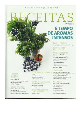 Revista bimby 2012 maio