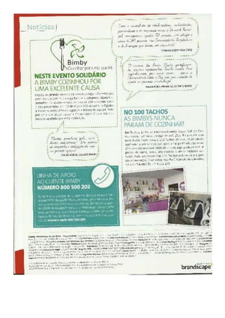 Revista bimby 2012 maio