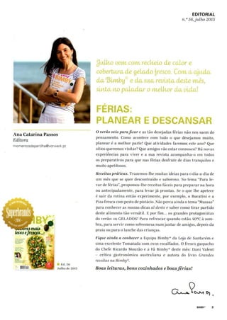 Revista Bimby Julho 2015