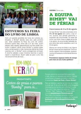 Revista Bimby Julho 2015
