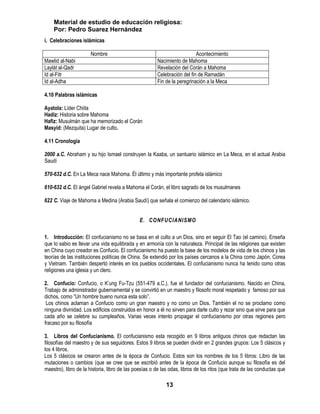 educación religiosa