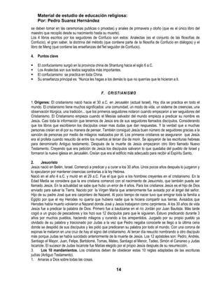 educación religiosa