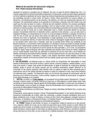 educación religiosa