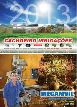 2 www.reportercapixaba.com
 --r 8 WM.t,'3kl.;Ii
Av. Jones dos Santos Neves, 401 - Trevo do IBC - Cachoeiro de ltapemirim - ES (28) 3518-6087 / 9983-2230
 