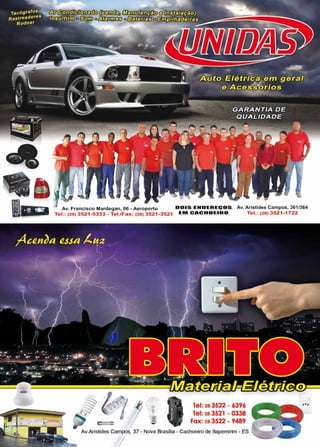 21www.reportercapixaba.com
4
1
Ira
• • • · • •l ~ 9 ™•J(§J
º • º ~ º : . : . o •
Av. Francisco Mardegan, 06 . Aeroporto DOIS ENO~ RE Ç,OS Av. Aristides Campos, 3611364
Te l.: (28) 3521 -5333 - Tel./Fax: (28) 3521 -3521 EM CACHOEIRO Tel.: (28) 3521-1722
1
Tel: 28 3522 - 6396
Tel: 28 3521 - 0338
Fax: 28 3522 • 9489
Av.Arislides Campos, 37 • Nova Brasília • Cachoeiro de llapemirim . ES
 