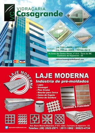 7www.reportercapixaba.com
RAÇARIA
agrande
(28) 3301-0600 / 3521-3003
Telefones: {28) 99944-3003 / 99946-0613
 