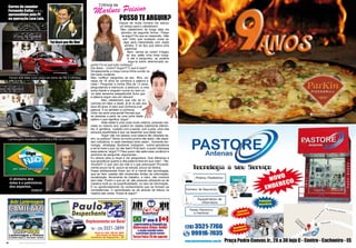 46 www.reportercapixaba.com 47www.reportercapixaba.com
Crônica da
Marluce Peisino
POSSO TE ARGUIR?
Depois de muita correria me sobrou
um tempo para o cabeleireiro.
Meu cabeleireiro de longa data me
abordou da seguinte forma:- Posso
te arguir? Ao que eu respondo:- Não
sei! Visto que qualquer coisa eu
diga será interpretada com duplo
sentido. É do tipo que adora uma
piadinha!
Bem, vamos ao conto! Chegou
ao seu salão uma linda moça.
E ele a perguntou, se poderia
argui-la sobre determinado as-
sunto! Foi aí que tudo começou!
Ela disse:- Como!? Arguir?! O que é isso!?
Simplesmente a moça nunca tinha ouvido ou
lido esse vocábulo.
Meu “coiffeur” perguntou ao seu filho, um
rapaz de 16 anos se conhecia a palavra e
nada ! Perguntei a minha filha de 13 anos;
perguntamos a manicure; a pedicuro; a uma
outra cliente e ninguém nunca viu nem ou-
viu falar tamanha estapafúrdia! Acho que
a palavra arguir caiu em desuso!
	 Meu cabeleireiro que não se in-
comoda em falar a idade, já lá no alto dos
seus 40 anos, é claro que conhecia a tal
palavra. E eu também a conhecia.
Olha; me senti uma anciã! Percebi que
só pessoas a partir de uma certa idade
sabem o que significa “arguir” .
	 Aliás idade é uma coisa muito relativa, pessoas nas-
cidas no mesmo ano, podem ter idades totalmente diferen-
tes. A genética, cuidado com a saúde, com a pele, uma vida
psíquica equilibrada é que vai desenhar sua idade real.
	 Arguir não me parece uma palavra tão obsoleta as-
sim, ou parece? Talvez os muito jovens não leiam, não assis-
tam noticiários, e nada interessa tanto assim. Somente tec-
nologia, whatsapp, facebook, instagram, outros aplicativos
e sei lá mais o que; só não leem! Pois bem: a quem interessa
essa palavra “arguir”!? Para quem não sabe esse vocábulo é
sinônimo de perguntar, argumentar,...
Eu olhava para a moça e me perguntava: Que diferença a
sua ignorância quanto a dita palavra fará em sua vida? – Ne-
nhuma!!!! O que vem por trás é o que preocupa!! Provavel-
mente pouco se lê, pouco se estuda, pouco se dedica.
Esses adolescentes ficam por aí a mercê das tecnologias,
que se bem usadas são excelentes fontes de informação,
socialização, ferramenta de trabalho, e claro, não vivemos
sem elas. Porém o que se vê, são pessoas utilizando-as de
maneira inútil ou na superficialidade, no raso da informação.
É no aprofundamento do conhecimento que se formam as
competências. O aprendizado se dá através da leitura na
maioria das vezes. Posso te arguir?
Ferrari 458 Itália (com preço em torno de R$ 2 milhões)
Lamborghini Aventador (vendida a R$ 3,6 milhões)
O dinheiro dos
tolos é o património
dos espertos.
Diderot
Carros do senador
Fernando Collor (PTB-AL)
apreendidos pela PF
na operação Lava Lato.
“Foi Você que Me Deu”
Lanternagem e Pintura
Av. lristides Campos,23. No~a Brasília. Cachoeiro
n '-r-T-"-M"T•"T"T""•T'"".r-T""T"T"""llll..-.
Paulo
Despachante ~IIU#I
~- g-•~•í fmpfocamentat em Geral
Tel.: (28) 3521-3899
Rodovia 482, KM 04, BNH
(Em frenre ao Posto Pop }
Cachoeiro de ltapem irim - ES
BºanoB l♦I
representa oCanadá na
Gincana Ciac-lolk!
eassim conVlda lodos
aparuc1par destee11en10
TerçaFeira 25 deagosto
PASTAntenas
.AntenOf Po.robólico./
-________,
Cômerw de Segurança
Portõcu Eletrônico;
e lnterfone,
(28) 3521-1166
99916-1035
 