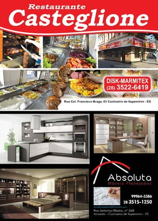 19www.reportercapixaba.com
DISK-MARMITEX
(28) 3522-6419
 