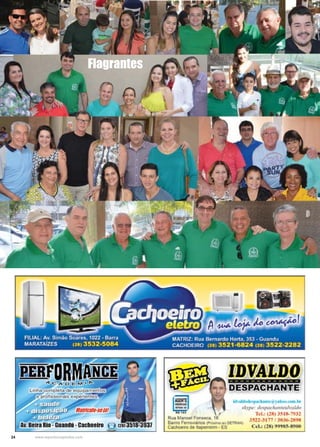 24 www.reportercapixaba.com
Flagrantes
RER 1ffll N'.-ct ~oe M '~
,_;.;;.., ~IP.,<!nlent~
cx~ nte,.
lfltrlt:IIIHIIli
- -
~
~ ,Rua Manoel Fonse-ea, 18
ld ialdo111kt-p-ach11.111r ·11~11bl)ll,C.1ril hr
:1,typt,•: ,Jespm:lrm,Mdinldo
Tt'I.: (18)35 18--7932
JS'??-.tl77 f JOJ~2S98
(:d .: (21:1) 99?85-k909
8eurro Ferrovi6nos !,PIODt!IO ~OETRAH)
C&chce1ro de:Jl&Pffllfltn -•ES
 