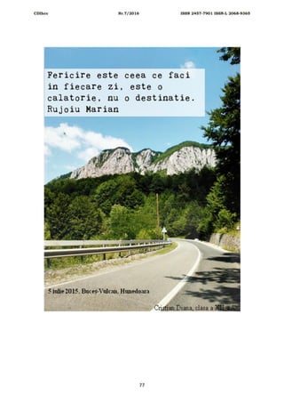 CDIhcc Nr.7/2016 ISSN 2457-7901 ISSN-L 2068-9365
77
 