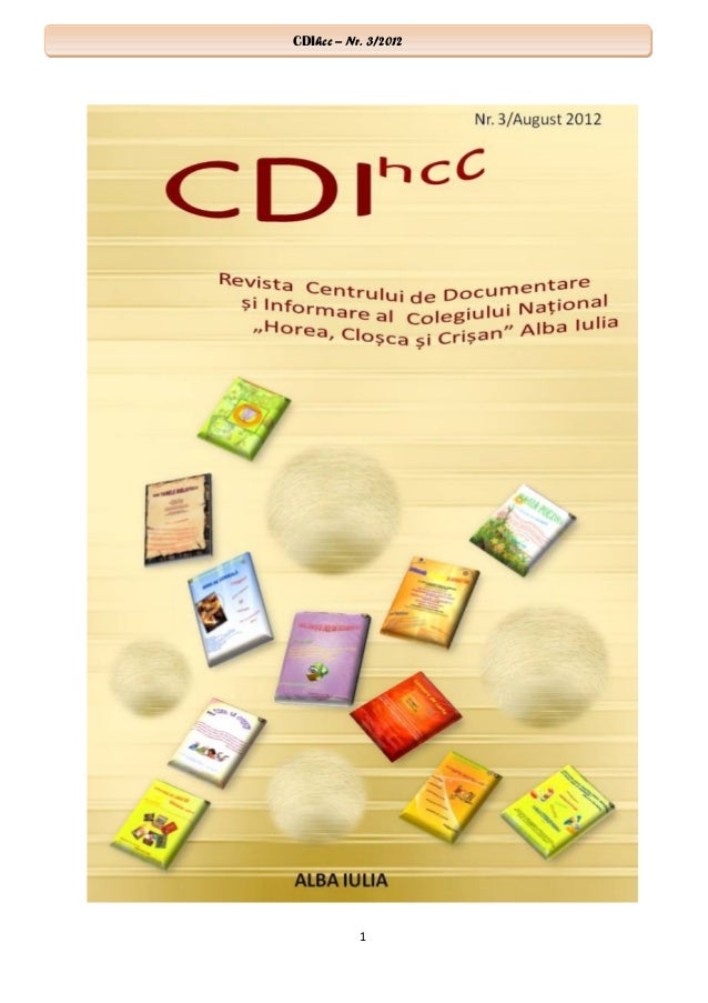 Revista Cdihcc Nr 3 2012