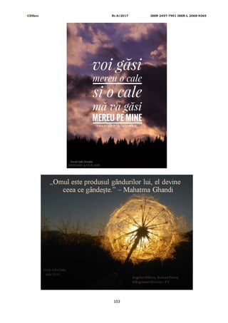 CDIhcc Nr.8/2017 ISSN 2457-7901 ISSN-L 2068-9365
103
 