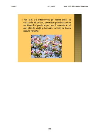 CDIhcc Nr.8/2017 ISSN 2457-7901 ISSN-L 2068-9365
158
 