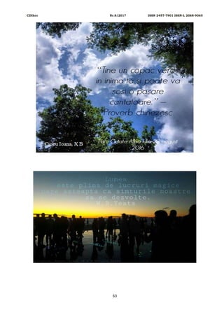 CDIhcc Nr.8/2017 ISSN 2457-7901 ISSN-L 2068-9365
63
 