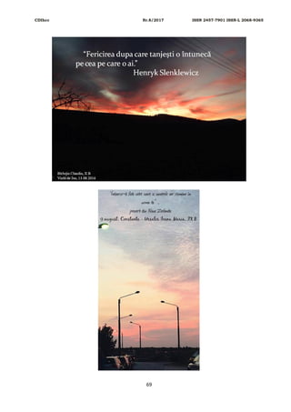 CDIhcc Nr.8/2017 ISSN 2457-7901 ISSN-L 2068-9365
69
 