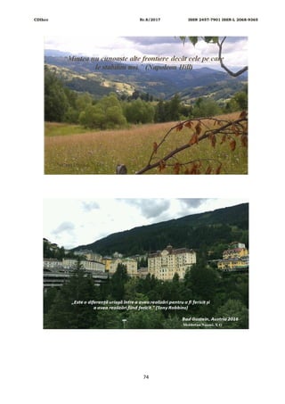 CDIhcc Nr.8/2017 ISSN 2457-7901 ISSN-L 2068-9365
74
 