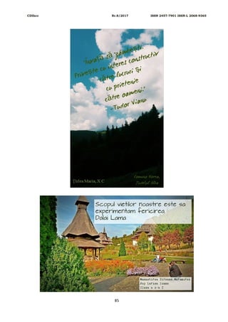 CDIhcc Nr.8/2017 ISSN 2457-7901 ISSN-L 2068-9365
85
 