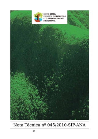 Nota Técnica nº 045/2010-SIP-ANA
        42
 