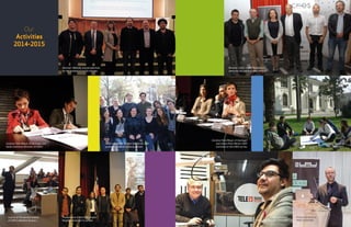 Our
Activities
2014-2015
Seminar: Methods and perspectives
for the analysis of social changes.
Carolina Tohá (Mayor of Santiago)
and Carlos Peña (Rector UDP)
comment on the COES survey.
Launch of the second module
of COES’s National Survey.v
Presentation of the COES project:
Neighborhood port in context.
COES researcher Kirsten Sehnbruch with
graduate students studying abroad.
Annual Conference
PRSCO-SOCHER.
COES researcher
Mauro Basaure on T13 Radio.
Carolina Tohá (Mayor of Santiago) and
Dante Contreras (Director of COES).
SummerLab
DPU-COES.
Seminar: COES-CISPO Territories,
networks and political singularities.
 