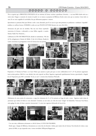 CPI Ponte Carreira - Curso 2014/201526
 