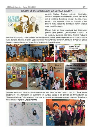 CPI Ponte Carreira - Curso 2018/2019 29
 