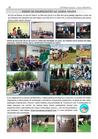 CPI Ponte Carreira - Curso 2018/201930
 