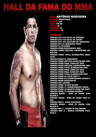 Felipe Avelar, MMA Fighter Page