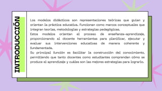 Modelos Didácticos Educativos y sus Teorías | PDF