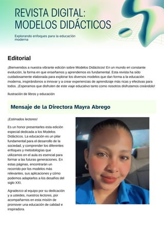 Explorando Modelos Didácticos para la Educación Moderna y Efectiva | PDF