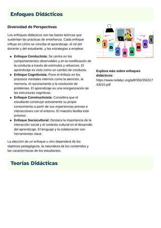 Explorando Modelos Didácticos para la Educación Moderna y Efectiva | PDF