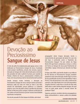 Revista divino oleiro julho 2014
