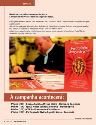 Revista divino oleiro julho 2014