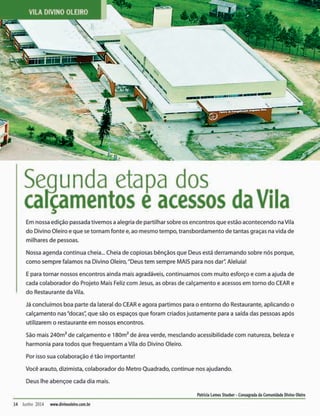 Revista Divino Oleiro Junho 2014