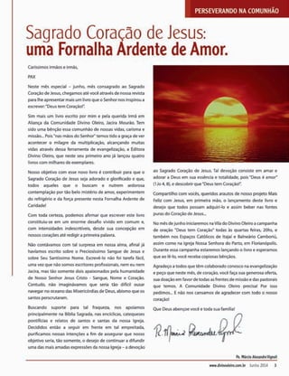 Revista Divino Oleiro Junho 2014