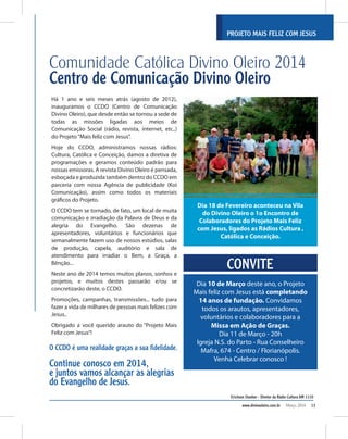 Revista divino oleiro_março_2014