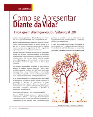 Revista divino oleiro_março_2014