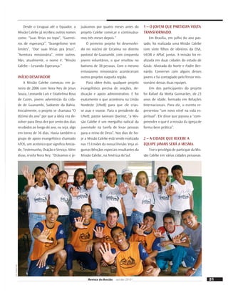 29
Os sinais cósmicos mencionados em Mateus
24:29 ainda estão para se cumprir?
como o grande terremoto e o dia escuro precederam o juízo
sobre a besta, a queda das estrelas antecedeu o início do
juízo investigativo.
Um terceiro argumento contra tais identiﬁcações é que
o terremoto de Lisboa em 1755 não foi o mais intenso abalo
sísmico já registrado. Independentemente de sua intensida-
de, o terremoto de Lisboa foi o mais signiﬁcativo, em temos
proféticos. Como prenúncio do término dos 1.260 anos de
supremacia papal, o terremoto ocorreu em um domingo,
Dia de Todos os Santos, quando os devotos católicos esta-
vam reunidos em suas igrejas, e nenhum dos supostos santos
os conseguiu proteger. Otto Friedrich, em sua obra O Fim do
Mundo (Rio de Janeiro: Record, 2000), p. 227-271, aﬁrma que
alguns padres e freiras anteviram em sonhos e visões que
Lisboa seria destruída.
A posição tradicional adventista é conﬁrmada em Nis-
to Cremos: as 28 Crenças Fundamentais da Igreja Adventista
do Sétimo Dia, 8ª ed. (Tatuí, SP: Casa Publicadora Brasileira,
2008), p. 417-419; e Tratado de Teología Adventista del Sépti-
mo Día (Buenos Aires: Asociación Casa Editora Sudamericana,
2009), p. 1015-1017. Ellen G. White, em O Grande Conﬂito, p.
636-637, reconhece que, por ocasião da segunda vinda de
Cristo, “o Sol aparecerá resplandecendo” à meia-noite e um
“grande terremoto” abalará a Terra (Ap 16:18). Mas na mes-
ma obra (p. 304-308, 333-334), a Sra. White assegura que os
sinais cósmicos mencionados especiﬁcamente pelo profeta
Joel (Jl 2:31), por Cristo (Mt 24:29; Mc 13:24, 25; Lc 21:25)
e pelo apóstolo João (Ap 6:12, 13) se cumpriram respectiva-
mente em 1755, 1780 e 1833. Portanto, a Igreja Adventista
do Sétimo Dia aceita os eventos ocorridos nessas datas como
sendo os sinais preditos em Mateus 24:29.
O Dr. Alberto Timm, reitor do Salt e coordenador do Espírito
de Profecia na Divisão Sul-Americana, é quem responde. Escreva
para Perguntas  Respostas – Caixa Postal 2600; CEP 70270-970,
Brasília, DF ou revistadoanciao@dsa.org.br. A proposta deste es-
paço é esclarecer dúvidas sobre assuntos ligados a doutrinas da
igreja. Dentro do possível a resposta será publicada nesta seção.
Caro ancião:
PERGUNTAS  RESPOSTAS
O
texto bíblico declara que a segunda vinda de Cristo
seria precedida por um grande terremoto, bem co-
mo por sinais cósmicos no Sol, na Lua e nas estrelas
(ver Jl 2:31; Mt 24:29; Mc 13:24, 25; Lc 21:25; Ap 6:12, 13). Os
adventistas creem que estes sinais se cumpriram respectiva-
mente com o terremoto de Lisboa, no dia 1º de novembro de
1755; o escurecimento do Sol e a Lua em cor de sangue, em
19 de maio de 1780; e a queda das estrelas, na noite de 13 de
novembro de 1833. Mas pelo menos três argumentos básicos
têm sido usados contra tais identiﬁcações.
Um dos argumentos é que esses acontecimentos não
passariam de fenômenos naturais, reincidentes e explicáveis
cientiﬁcamente, que não poderiam ser considerados cumpri-
mentos proféticos. Devemos reconhecer, no entanto, que es-
ses fenômenos são “sinais” (Lc 21:25) mais importantes pelo
seu signiﬁcado do que pela sua própria natureza. Além dis-
so, em várias outras ocasiões Deus usou meios naturais com
propósitos espirituais. Por exemplo, o dilúvio envolveu água
e uma arca (Gn 6-8); e entre as pragas do Egito haviam rãs,
piolhos, moscas, pestes, úlceras, saraiva, gafanhotos e trevas
(Êx 7-12). De modo semelhante, os sinais cósmicos, mesmo
podendo ser explicados cientiﬁcamente, apontavam para im-
portantes realidades espirituais.
Outro argumento usado contra as identiﬁcações acima
mencionadas é que elas já estão demasiadamente distan-
tes da segunda vinda de Cristo para ainda ser consideradas
sinais desse evento. Mas Cristo deixou claro que esses sinais
deveriam ocorrer “logo em seguida à tribulação daqueles
dias” (Mt 24:29), ou seja, próximo ao término dos 1.260 anos
de supremacia papal (Dn 7:25). Apocalipse 6:12-14 esclarece
que a sequência terremotosolluaestrelas ocorreria no
contexto da abertura do sexto selo, e não do sétimo selo, que
é a segunda vinda de Cristo. William H. Shea, em seu artigo
“A marcha dos sinais”, Ministério, maio-junho de 1999, p. 12-
13, identiﬁca a seguinte sequência profética: (1) o grande
terremoto de 1755; (2) o dia escuro de 1780; (3) o juízo sobre
a besta em 1798; (4) a queda das estrelas em 1833; e (5)
o início do juízo investigativo pré-advento em 1844. Assim
29
Revista do Ancião out-dez 2010
 