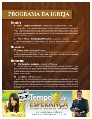 Meibel Mello Guedes
Líder da AFAM na União
Sul-Brasileira
DE MULHER PARA MULHER
Você é Especial
Ilustração:
JoCard
34
Foto:
A.F.C.
Revista do Ancião out-dez 2010
 