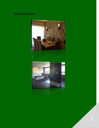 3
Ecodiseño interior
 